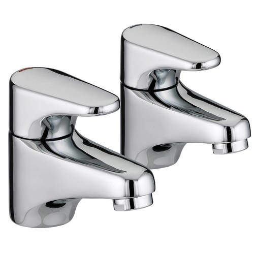 Bristan Jute Basin Taps (Pair, Chrome).