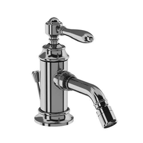 Burlington Arcade Bidet Tap With Lever Handle & Waste (Chrome).