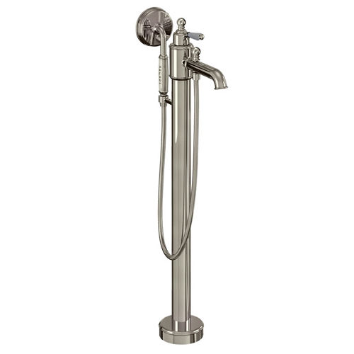 Burlington Arcade Floor Standing BSM Tap, Lever Handle (Nickel).