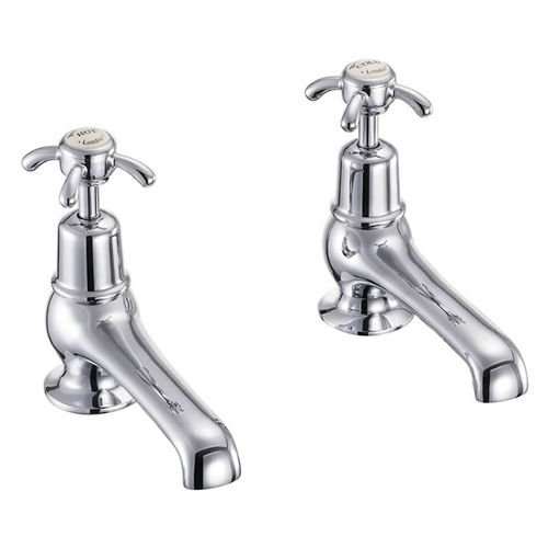 Burlington Anglesey Basin Taps 5" (Chrome & Medici).