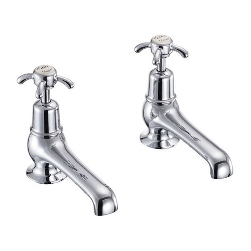 Burlington Anglesey Bath Taps (Chrome & Medici).