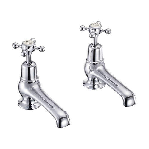 Burlington Claremont Bath Taps (Chrome & Medici).