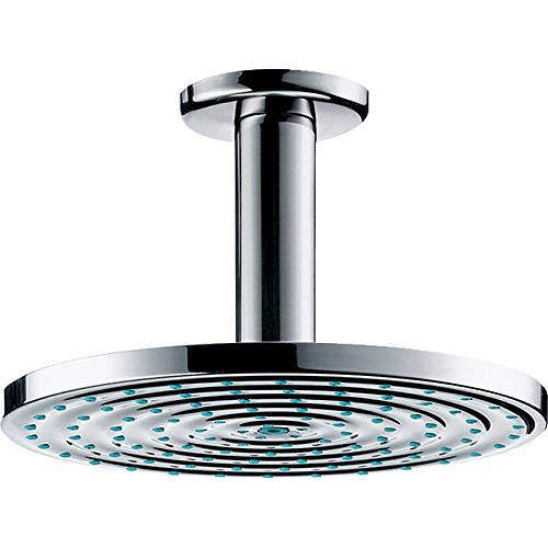 Hansgrohe Raindance S 180 Air 1 Jet Shower Head & Arm (180mm, EcoSmart).