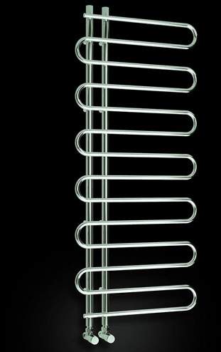 Reina Radiators Jesi Towel Radiator (Chrome). 500x1000mm.