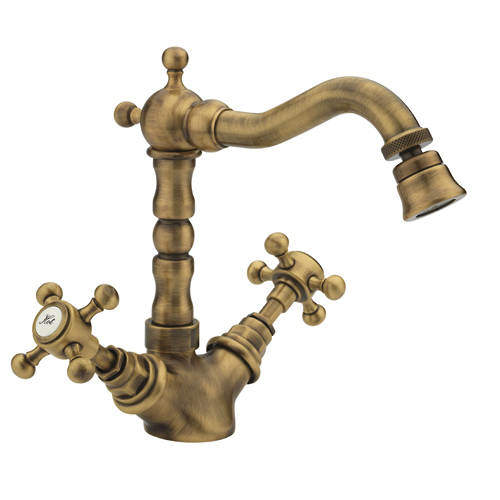 Tre Mercati Allora Bidet Mixer Tap & Waste (Bronze).