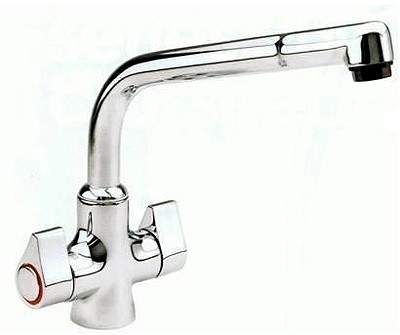 Tre Mercati Kitchen Genoa Mono Sink Mixer Tap (Chrome).