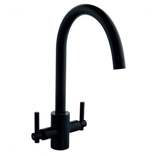 Tre Mercati Peggy Sue Mono Sink Mixer Tap (Matt Black).