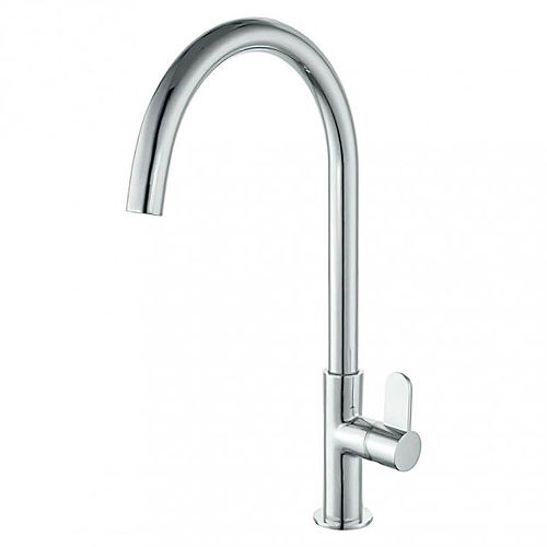 Tre Mercati Emilia Single Lever Mono Sink Mixer Tap (Chrome).