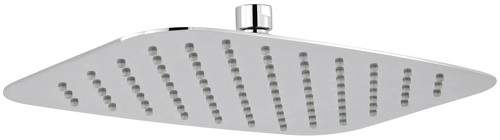 Hudson Reed Showers Soft Rectangular Fixed Shower Head (350x250mm).