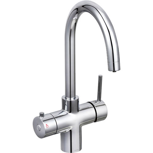 Larger image of Bristan Rapid 3 In 1 Instant Boiling Water Kitchen Tap (Chrome).