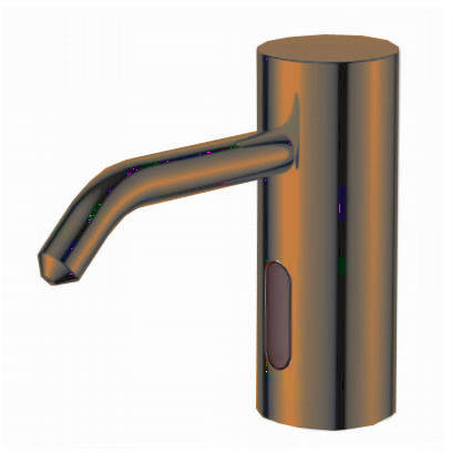 Larger image of Bristan Commercial Sensor Soap Dispenser (Antique Bronze).