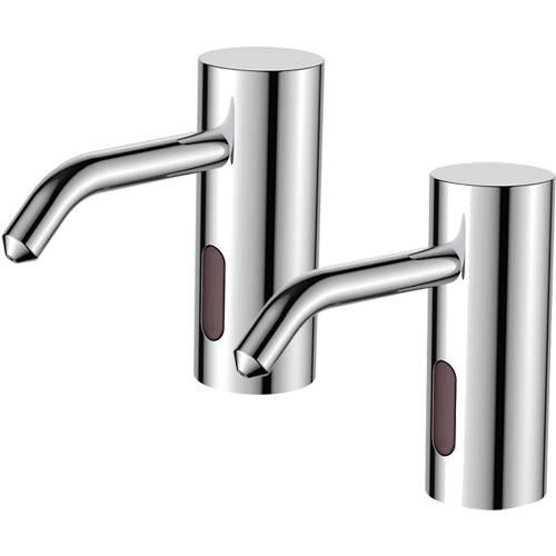 Larger image of Bristan Commercial 2 X Sensor Soap Dispensers (Chrome).