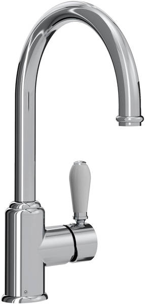 Larger image of Bristan Renaissance Single Lever EasyFit Mixer Kitchen Taps (Chrome).