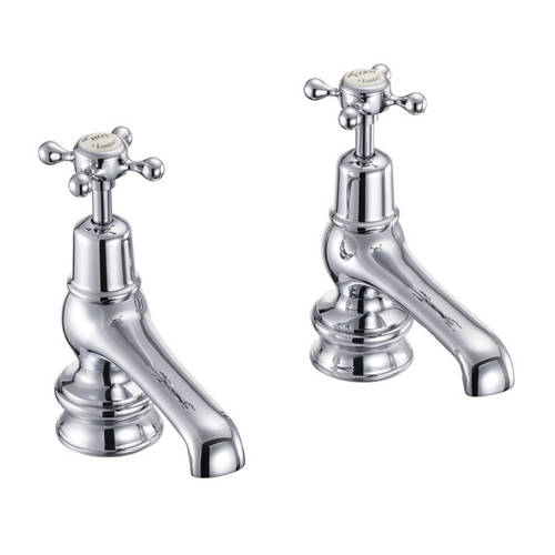 Larger image of Burlington Claremont Basin Taps 5" (QT, Chrome & Medici).