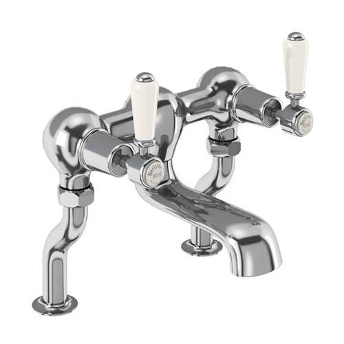 Larger image of Burlington Kensington Bath Filler Tap (Chrome & Medici).