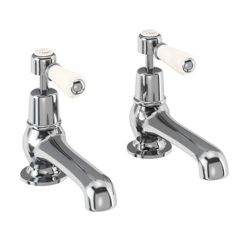 Larger image of Burlington Kensington Bath Taps (Chrome & Medici).