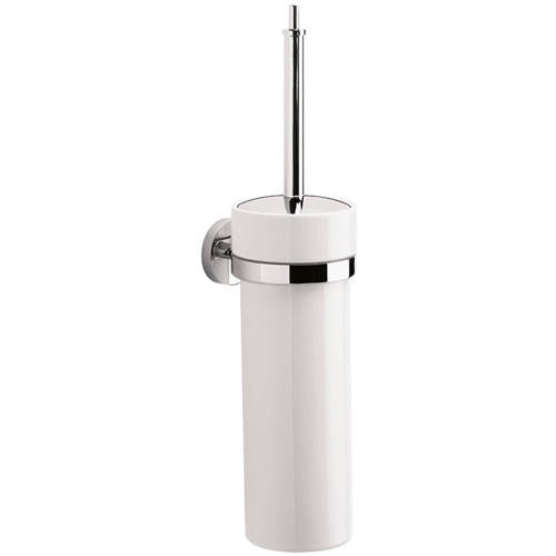 Larger image of Crosswater Central Toilet Brush & Holder (Chrome).