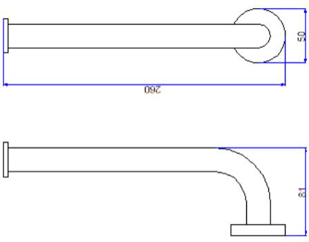 Technical image of Crosswater Central Bathroom Accessories Pack 10 (Chrome).