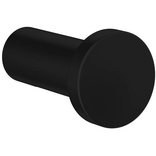 Larger image of Crosswater MPRO Robe Hook (Matt Black).