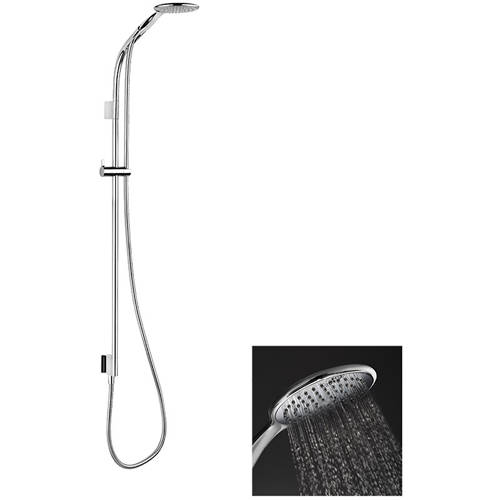 Larger image of Crosswater Svelte Premium Shower Kit 3 (Chrome).