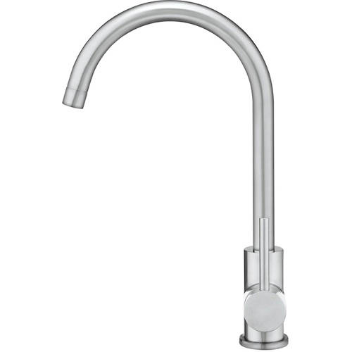 Example image of Crosswater Kitchen Taps Tropic Side Control Kitchen Tap (Stainless Steel).