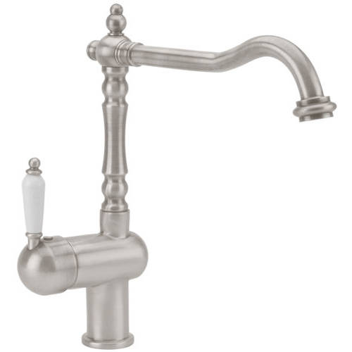 Larger image of Hydra Oxford Kitchen Tap With Single Lever Control (Stainless Steel).