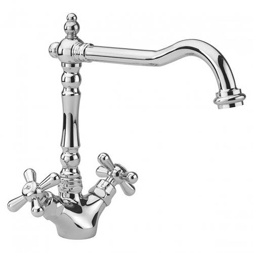 Larger image of Tre Mercati Kitchen French Classic Kitchen Tap (Chrome).