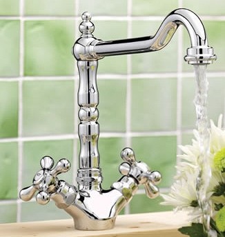 Example image of Tre Mercati Kitchen French Classic Kitchen Tap (Chrome).