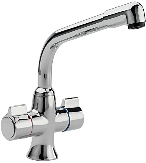 Example image of Tre Mercati Kitchen Gloucester Dual Flow Kitchen Tap (Chrome).