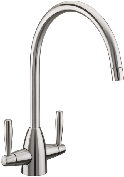 Larger image of Tre Mercati Kitchen Enzo Kitchen Tap (Brushed Nickel).