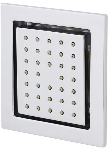 Larger image of Nuie Showers 1 x Adjustable Square Body Jet (Flush To Wall).